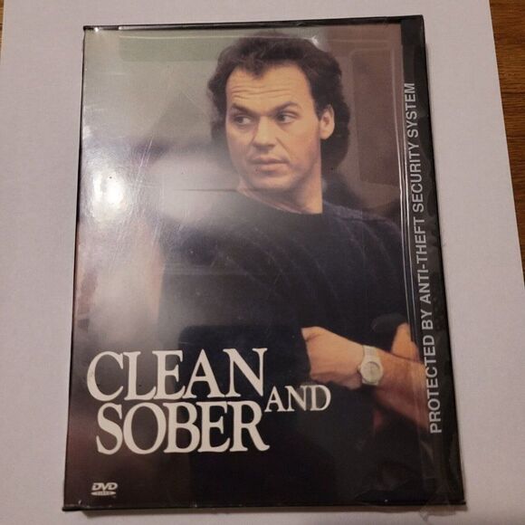 Clean and Sober NEW DVD 1998 Rehab Movie Michael Keaton Morgan Freeman Recovery - Picture 1 of 3